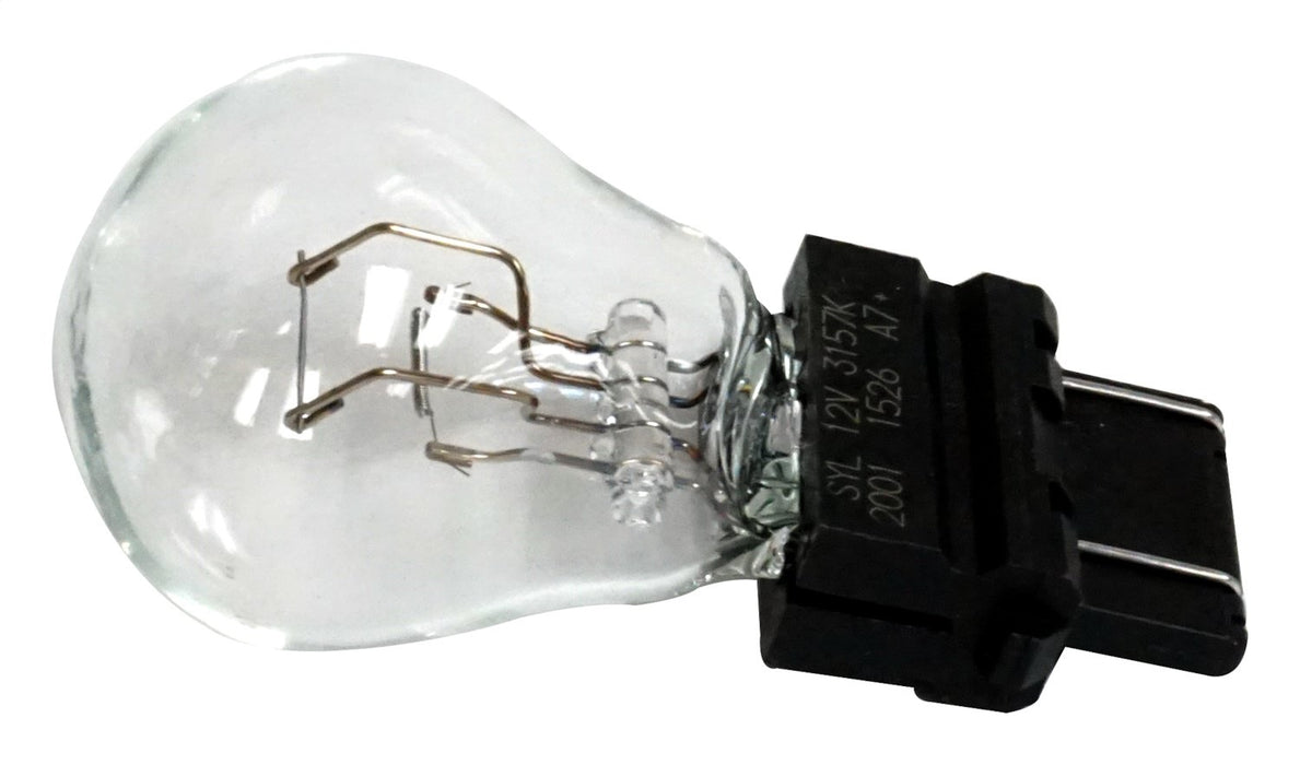 Crown Automotive Jeep Replacement L003157KLC Bulb; 3157 Long Life Bulb; Clear; - Truck Part Superstore