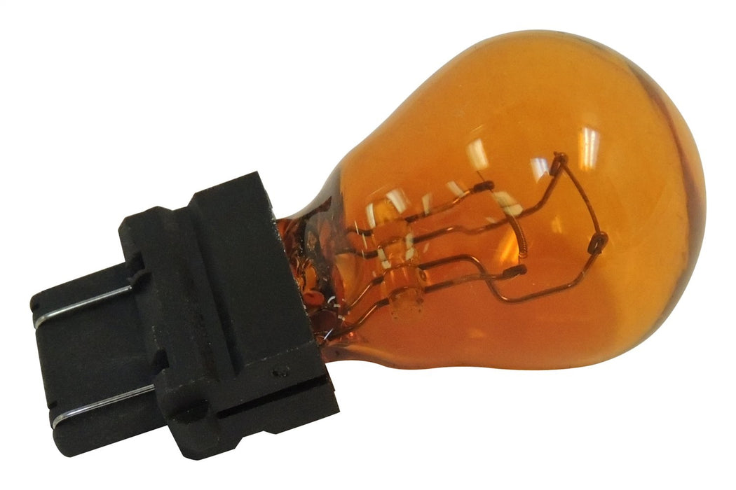Crown Automotive Jeep Replacement L03157NA Bulb; 3157A Bulb; Black/Amber; - Truck Part Superstore