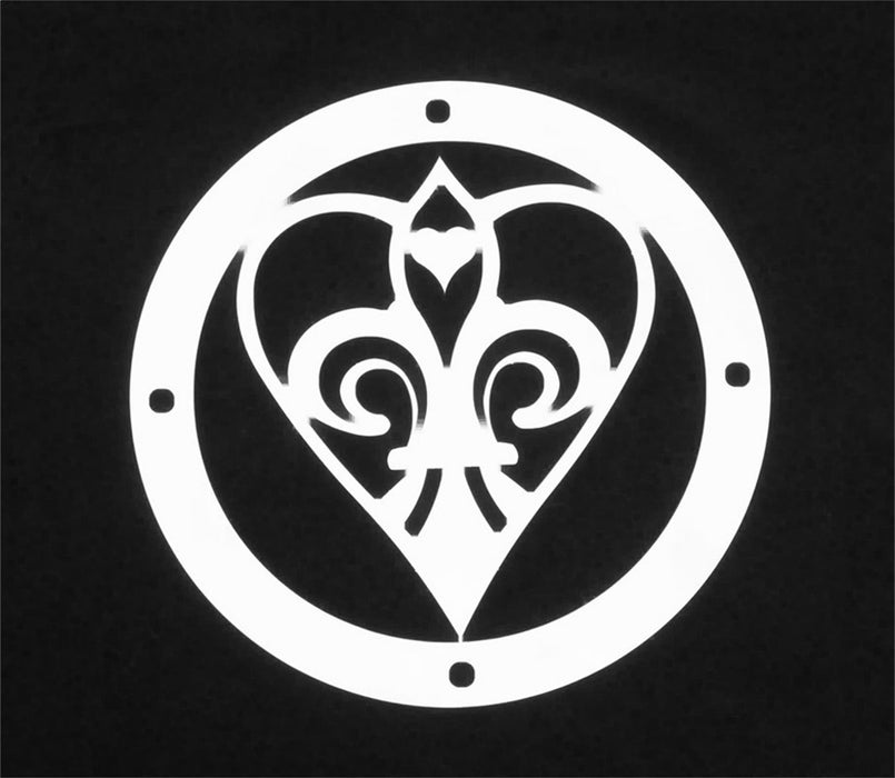 T-Rex Grilles L1006 Grille Logoz; Heart; Universal; Stainless Steel; Polished; 1 Pc; Bolt-On; - Truck Part Superstore