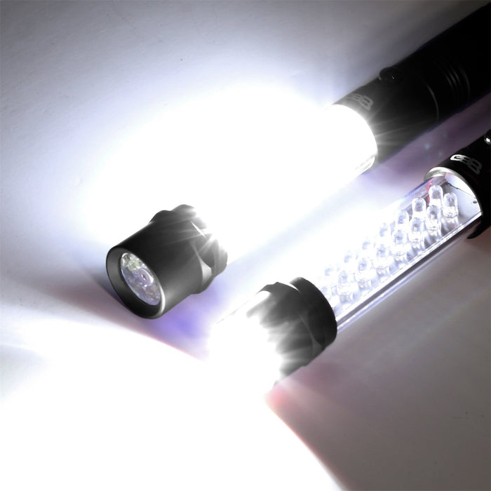 Smittybilt L-1407BK Flashlight GB8 8 Inch Led 3 In 1 Light Black Smittybilt - Truck Part Superstore