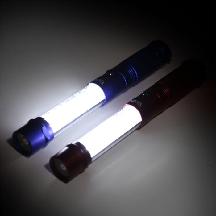 Smittybilt L-1407RD Flashlight GB8 8 Inch Led 3 In 1 Light Red Smittybilt - Truck Part Superstore