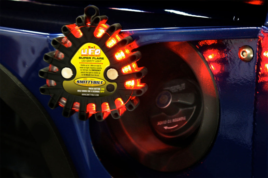 Smittybilt L-1409 Safety Light U.F.O. Universal Flashing Object Smittybilt - Truck Part Superstore