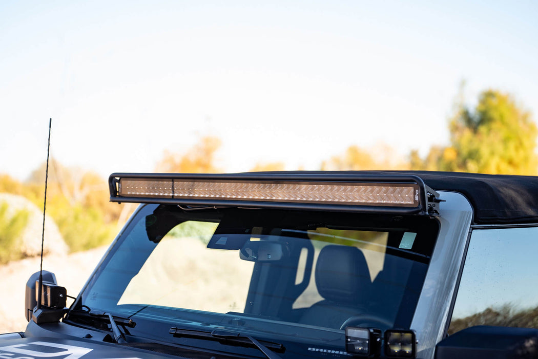 DV8 Offroad LBBR-01 Bronco 52 Inch Straight LED Light Bar Mount For 21-22 Ford Bronco DV8 Offroad - Truck Part Superstore