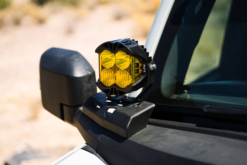 DV8 Offroad LBBR-02 2021-22 Ford Bronco A-Pillar Pod Light Mounts DV8 Offroad - Truck Part Superstore