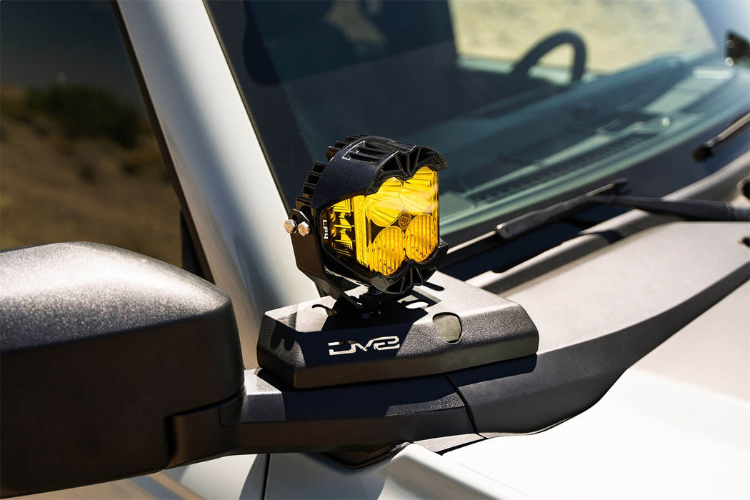 DV8 Offroad LBBR-02 2021-22 Ford Bronco A-Pillar Pod Light Mounts DV8 Offroad - Truck Part Superstore