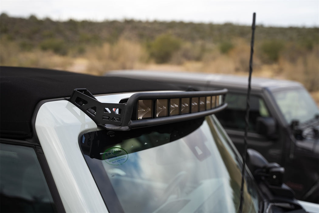DV8 Offroad LBBR-03 21-22 Ford Bronco Curved Light Bracket for 12 3-Inch Pod Lights DV8 Offroad - Truck Part Superstore