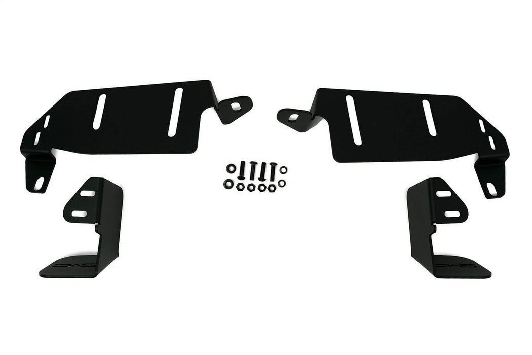 DV8 Offroad LBBR-05 Bumper Pocket/Fog Light Mount Brackets - Truck Part Superstore