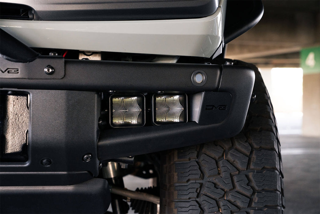 DV8 Offroad LBBR-05 Bumper Pocket/Fog Light Mount Brackets - Truck Part Superstore