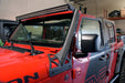 DV8 Offroad LBJL-01 Jeep JL Over Windshield Light Bar Bracket 18-Present Wrangler JL DV8 Offroad - Truck Part Superstore