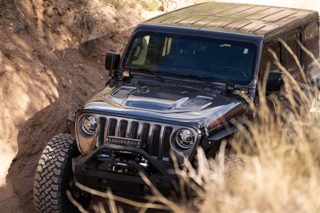 DV8 Offroad LBJL-04 A-Pillar Dual Pod Light Mounts For 18-22 Jeep Wrangler JL 20-22 Gladiator DV8 Offroad - Truck Part Superstore