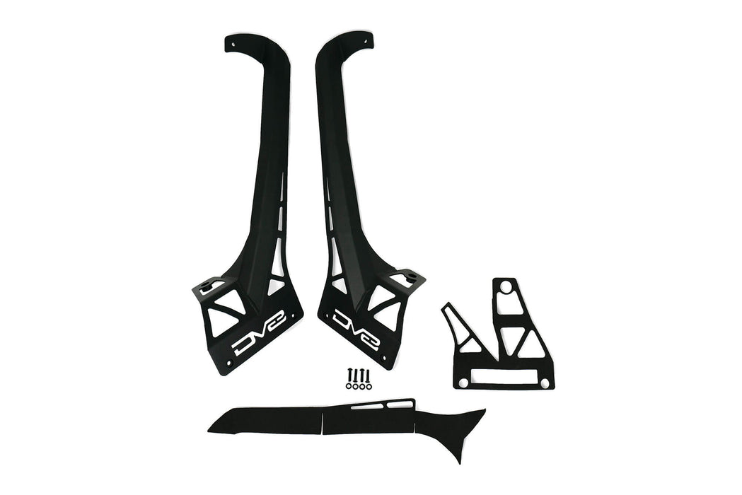 DV8 Offroad LBJL-07 A-Pillar Light Bar Mount for 50-52 Inch Light Bars 20-22 Jeep JL 392 Gladiator JT Mojave DV8 Offroad - Truck Part Superstore