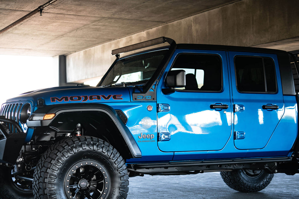 DV8 Offroad LBJL-07 A-Pillar Light Bar Mount for 50-52 Inch Light Bars 20-22 Jeep JL 392 Gladiator JT Mojave DV8 Offroad - Truck Part Superstore