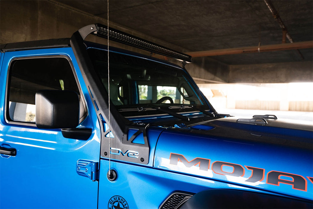 DV8 Offroad LBJL-07 A-Pillar Light Bar Mount for 50-52 Inch Light Bars 20-22 Jeep JL 392 Gladiator JT Mojave DV8 Offroad - Truck Part Superstore