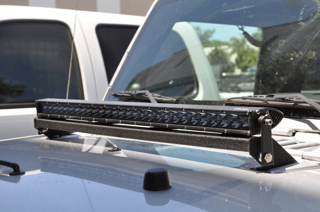DV8 Offroad LBSRTB-03 Over Hood Light Bar Mount - Truck Part Superstore