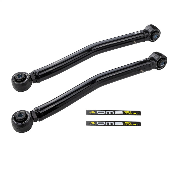 Old Man Emu LCAJLFR Control Arm; Adjustable; Pair; 1020 DOM Steel Tube; Powdercoated Black; - Truck Part Superstore