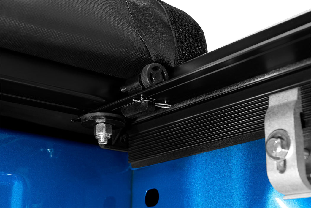 Lund 96073 Genesis™ Roll Up Tonneau; Black Leather Look; - Truck Part Superstore