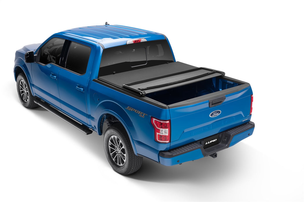 Lund 958224 Genesis™ Elite Tri-Fold Tonneau; Black; - Truck Part Superstore