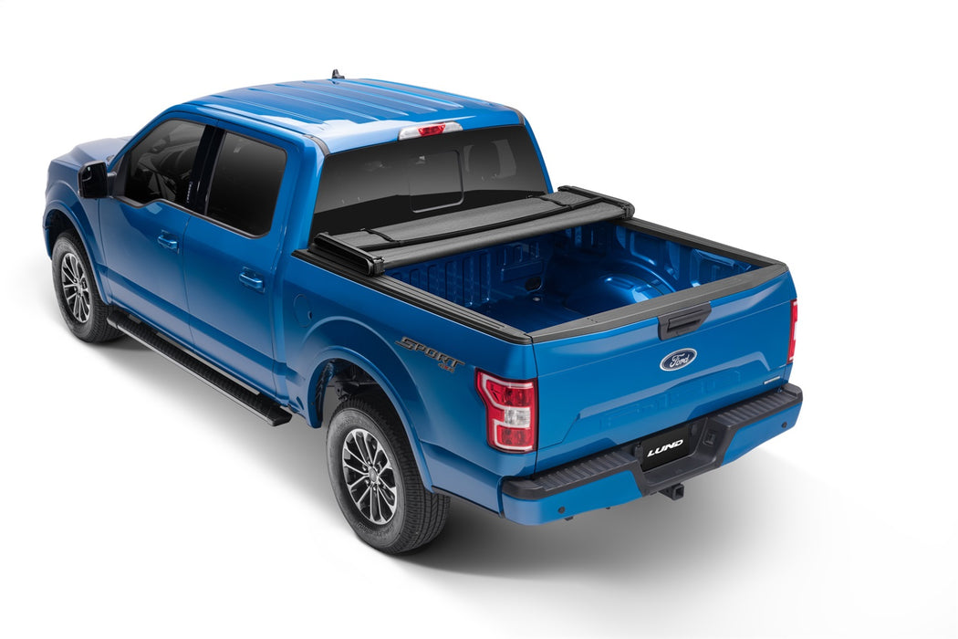 Lund 958224 Genesis™ Elite Tri-Fold Tonneau; Black; - Truck Part Superstore