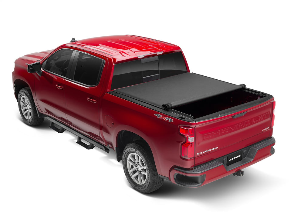 Lund 968293 Genesis™ Elite Roll Up Tonneau; Black; - Truck Part Superstore