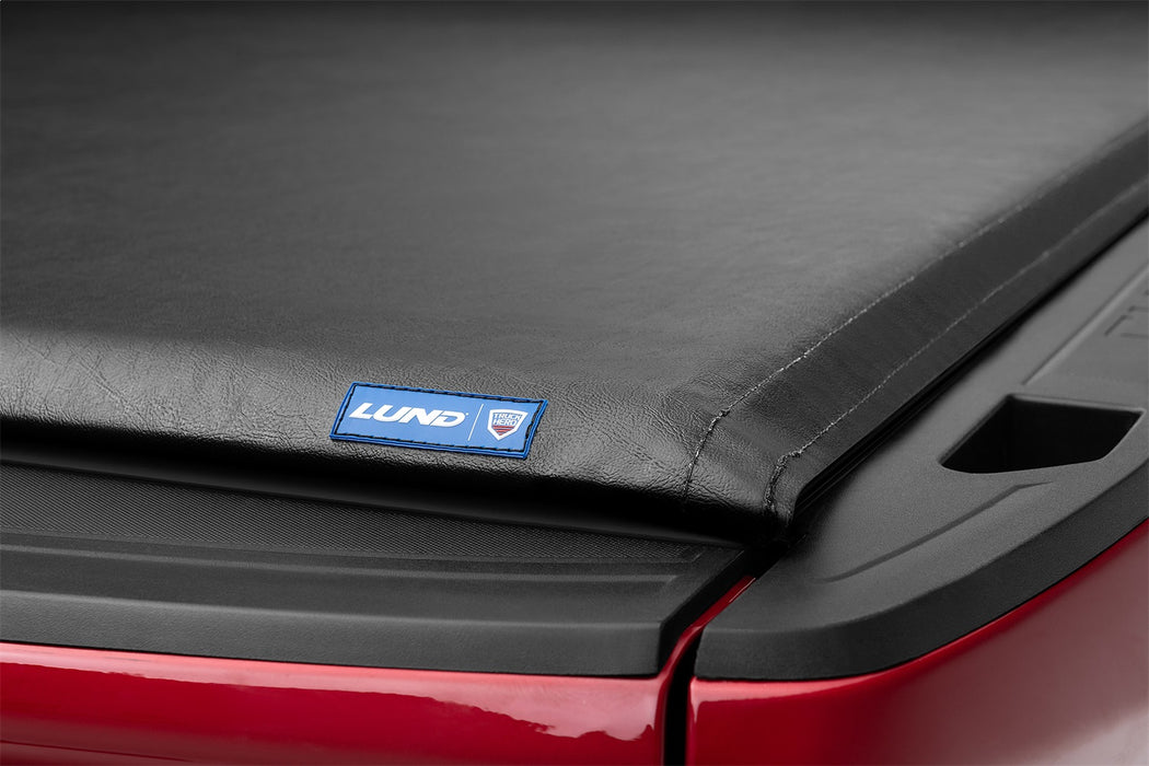Lund 960294 Genesis™ Roll Up Tonneau; Black Leather Look; - Truck Part Superstore