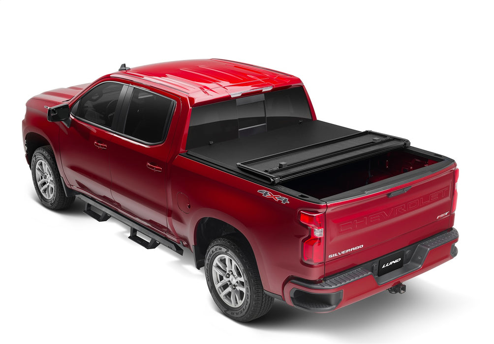 Lund 969158 Lund Hard Fold Tonneau; Black; - Truck Part Superstore