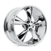 Foose 1PC F105208565+32 F105 20X8.5 5X4.5 CHR-PLATED 32MM - Truck Part Superstore