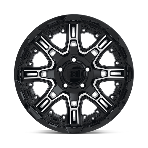Level 8 1890LST008180B25 LELST 18X9 8X180 G-BK MCH-FC 0MM - Truck Part Superstore