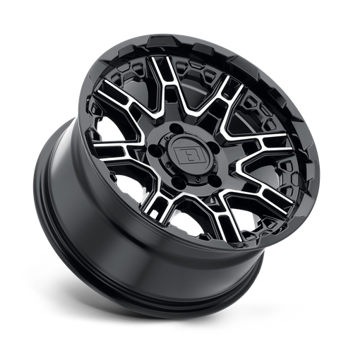 Level 8 2090LST008165B25 LELST 20X9 8X6.5 G-BK MCH-FC 0MM - Truck Part Superstore