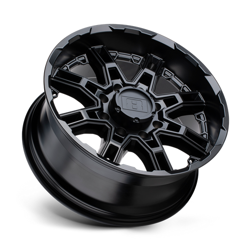 Level 8 2090LST008165M25 LELST 20X9 8X6.5 M-BLK 0MM - Truck Part Superstore
