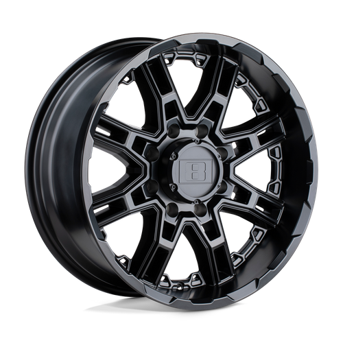 Level 8 2015LST-45127M71 LELST 20X11.5 5X5.0 M-BLK -44MM - Truck Part Superstore