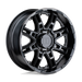Level 8 2090LST106140M12X LELST 20X9 6X5.5 M-BLK 10MM - Truck Part Superstore