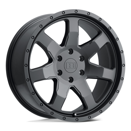 Level 8 1785SLM126114M76 LESLM 17X8.5 6X4.5 M-BLK 12MM - Truck Part Superstore