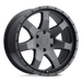 Level 8 1785SLM-45127M71 LESLM 17X8.5 5X5.0 M-BLK -24MM - Truck Part Superstore