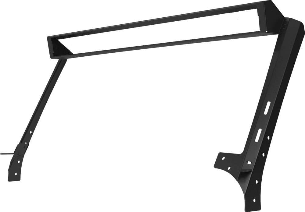 Go Rhino 731500T WLF mounts lights above windshield to help increase driving visibility off road - Truck Part Superstore