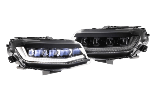 Morimoto LF403 MM XB HEADS: CAMARO (16-18)(PAIR) - Truck Part Superstore