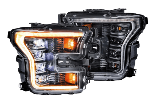 Morimoto LF502-A.2-ASM MM XB HEADS: F150 (15-17)(AMBER DRL) - Truck Part Superstore