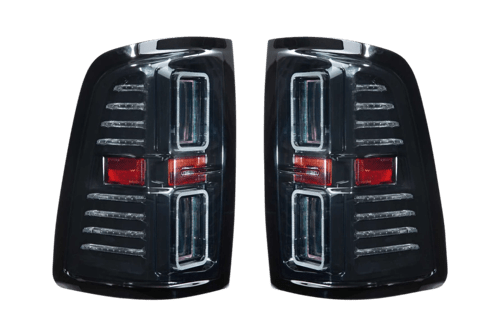 Morimoto LF519 MM XB HYBRID TAILS: RAM  (2019+) (SMOKE) - Truck Part Superstore