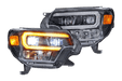 Morimoto LF529-A MM XB HYBRID HEADS: TACOMA(12-15)(AMBER) - Truck Part Superstore