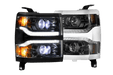 Morimoto LF543 MM XB HEADS: SILVERADO 1500 (14-15) - Truck Part Superstore