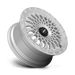 Rotiform 1PC R176198500-35A R176 19X8.5 BLANK SILVER 35MM (108-121) - Truck Part Superstore