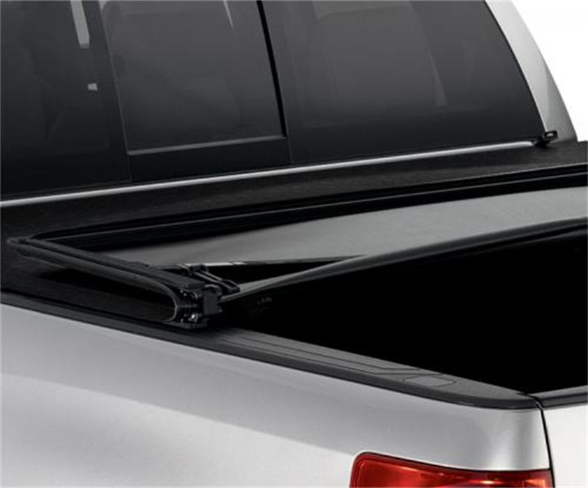 Lund 95890 Genesis™ Elite Tri-Fold Tonneau; Black; w/o Utili-Track; - Truck Part Superstore