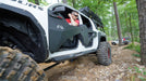 Fab Fours TT1030-1 Trail Doors; 2 Stage Matte Black Powder Coat; - Truck Part Superstore