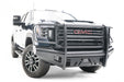 Fab Fours GM20-Q5060-1 Black Steel Front Bumper; w/Full Grill Guard; - Truck Part Superstore