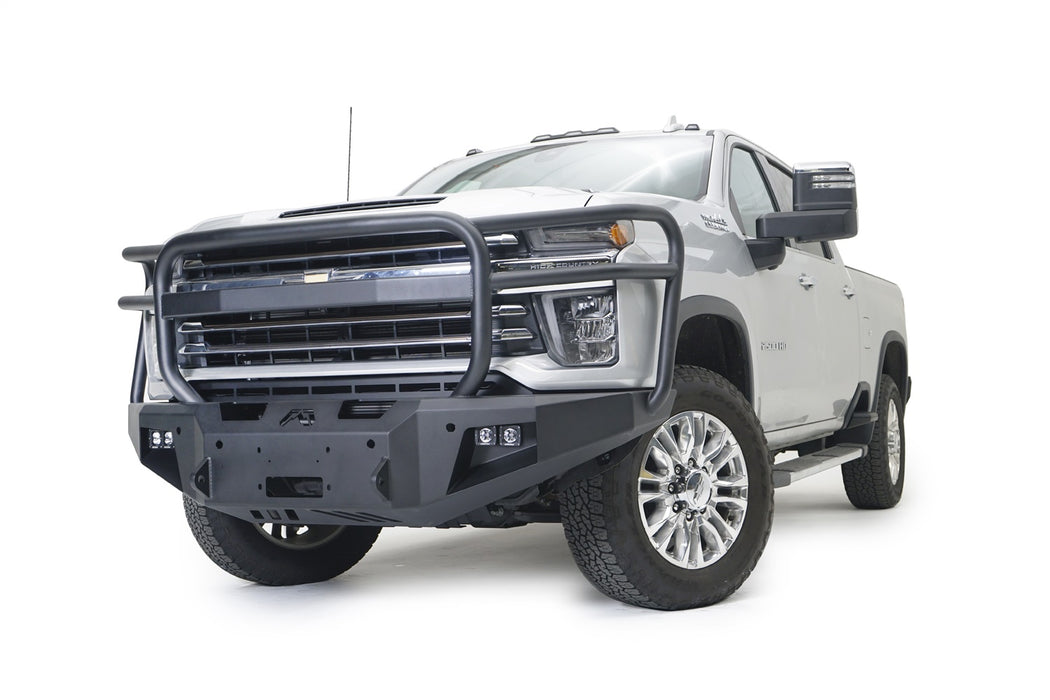 Fab Fours CH20-A4950-1 Premium Winch Front Bumper; w/Full Grill Guard; - Truck Part Superstore
