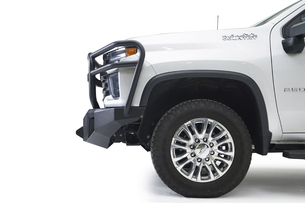 Fab Fours CH20-A4950-1 Premium Winch Front Bumper; w/Full Grill Guard; - Truck Part Superstore