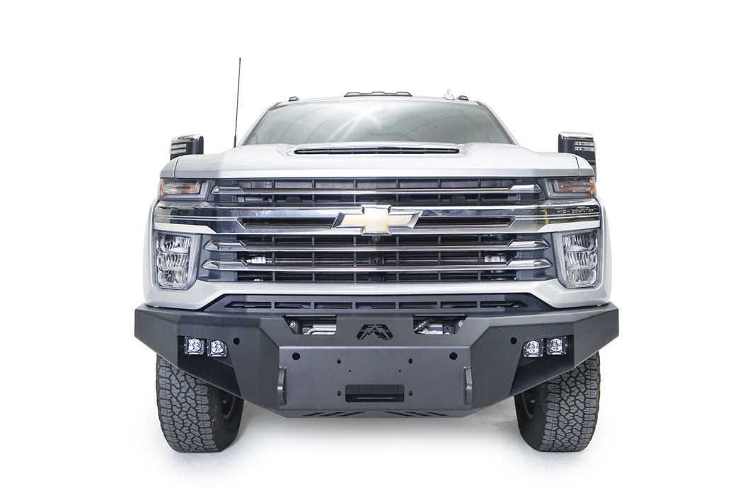 Fab Fours CH20-A4951-B Premium Winch Front Bumper; w/No Guard Bare; - Truck Part Superstore