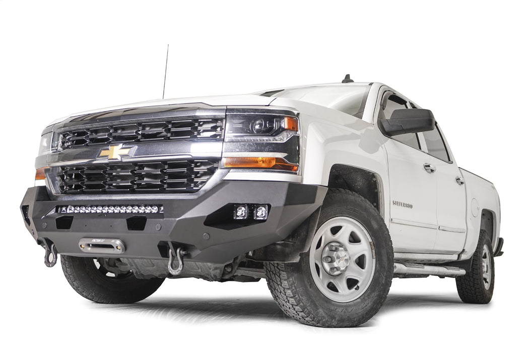 Fab Fours CS16-X4851-B Matrix Front Bumper; w/No Guard; Bare; - Truck Part Superstore
