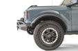 Fab Fours FB21-B5252-B Stubby Bumper; w/Pre-Runner Guard; Bare Steel; - Truck Part Superstore