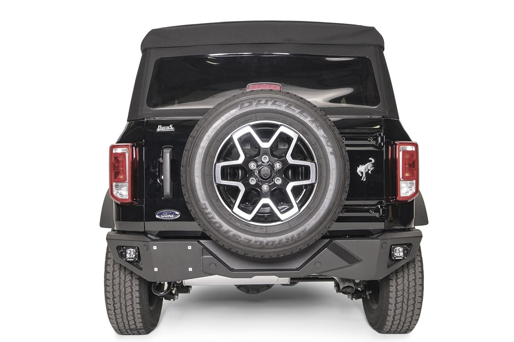 Fab Fours FB21-E5251-B Vengeance Rear Bumper; Bare Steel; - Truck Part Superstore