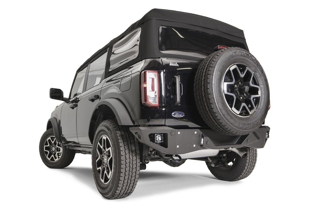 Fab Fours FB21-E5251-B Vengeance Rear Bumper; Bare Steel; - Truck Part Superstore
